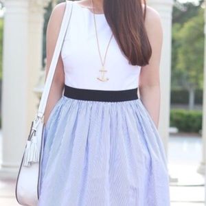 Kate Spade pinstripe tank dress
